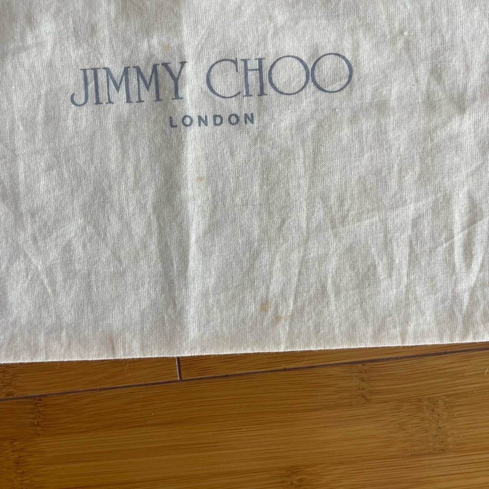 JIMMY CHOO dust bag approx 13.5 x 11 VGC